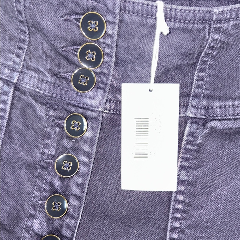 NWT Ulla Johnson Charcol Greer Jean Wide-Leg Jeans Size 2 - Picture 5 of 6